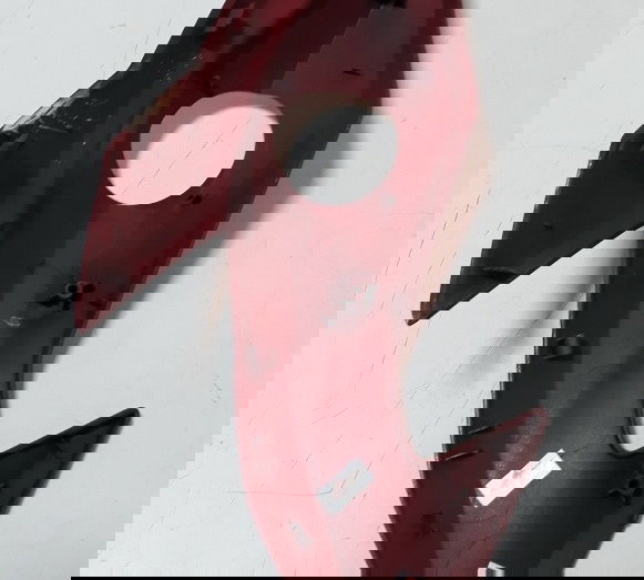 Carenagem Bananinha Dir Honda Cg160 Titan 16/20 Avaria 22962 Vermelho