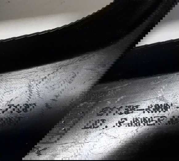 Carenagem Contato Honda Pcx 150 13/15 Ori 31630 Avaria Preto