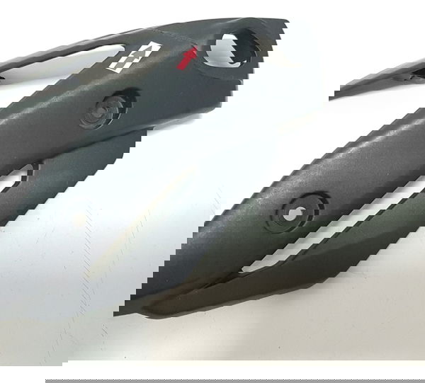 Carenagem Frontal Bananinha Esq Yamaha Xj6 11/12 Orig. 39777 Preta Fosca