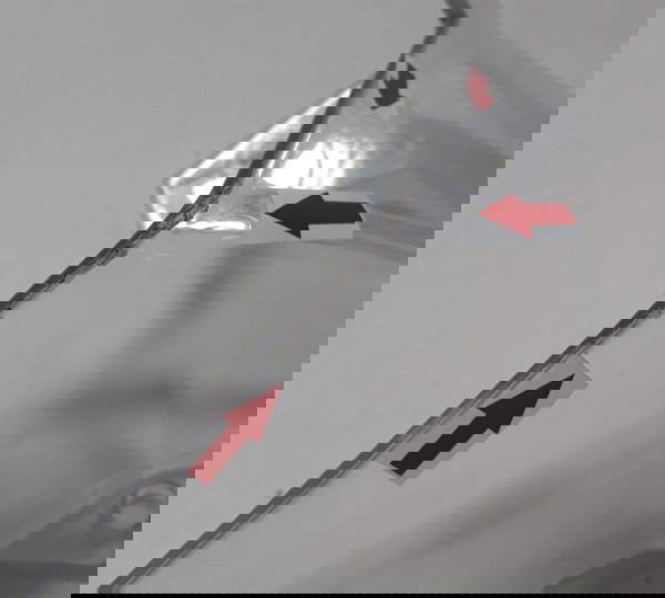 Bolha Lateral Direito Bmw F850 Gs Original Avaria 40164