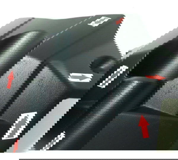 Acabamento Frontal Tanque Tiger 1200 Xr 17/17 Orig 40151