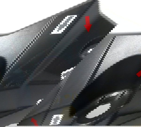 Acabamento Frontal Tanque Tiger 1200 Xr 17/17 Orig 40151