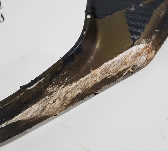 Acabamento Carenagem Tanque Dir Bmw F800 F 800 Gs Orig 8158 Não Se Aplica