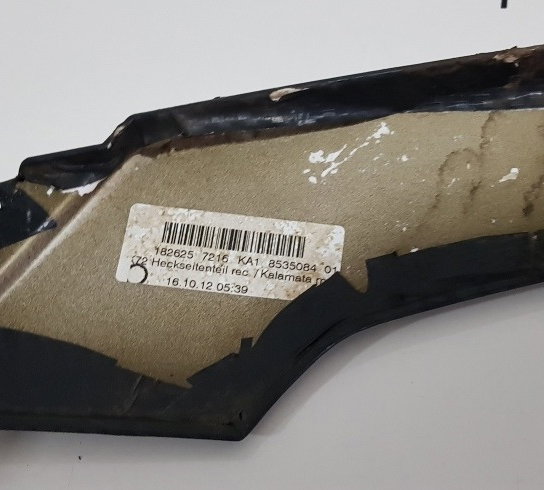 Acabamento Carenagem Tanque Dir Bmw F800 F 800 Gs Orig 8158 Não Se Aplica