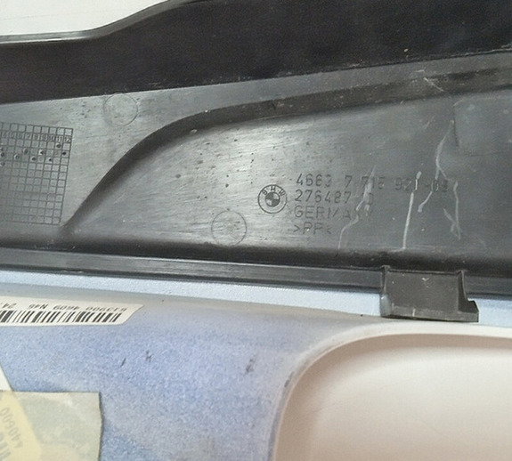 Carenagem Lateral Esq Bmw S1000rr 10/14 Orig Avaria 13934 Tricolor