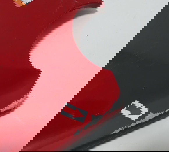 Carenagem Lateral Esq Bmw F 800gs 2015 Ori 35472 Avaria Vermelho