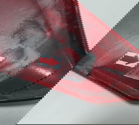 Carenagem Lateral Esq Bmw F 800gs 2015 Ori 35472 Avaria Vermelho