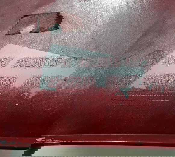 Carenagem Lateral Esq Bmw F 800gs 2015 Ori 35472 Avaria Vermelho