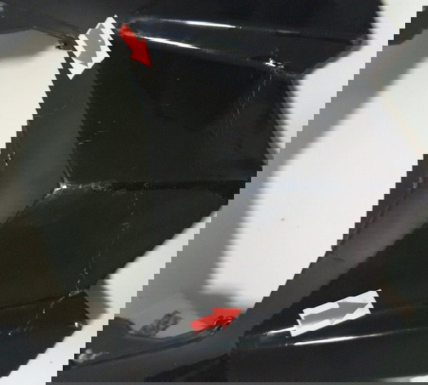 Carenagem Rabeta Inferior Bmw S1000rr 20/21 Avaria 700 Preto