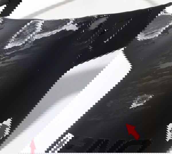 Carenagem Moldura Farol Kawasaki Vulcan 650 Quebrado 40588 Preto