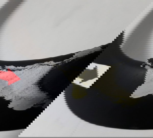 Carenagem Moldura Farol Kawasaki Vulcan 650 Quebrado 40588 Preto