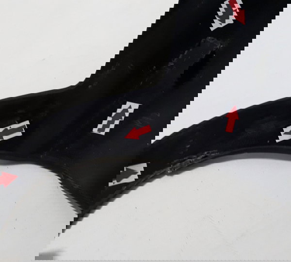 Carenagem Moldura Farol Kawasaki Vulcan 650 Quebrado 40588 Preto