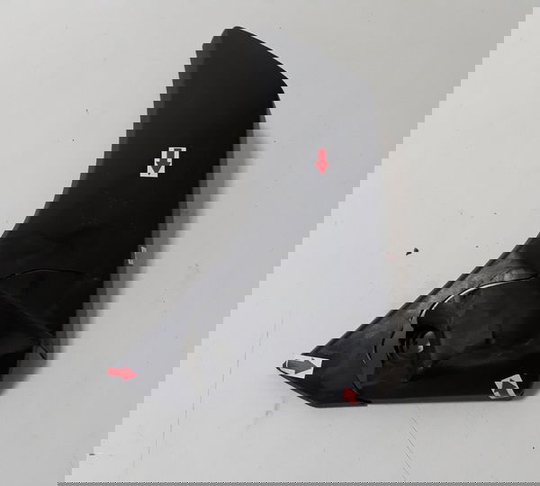 Acabamento Radiador Esq Versys 650 16/22 Orig Quebrado 40610 Preto