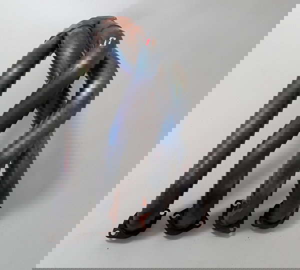 Curva Escapamento Yamaha R1 09/14 Titanium Amassado 40710