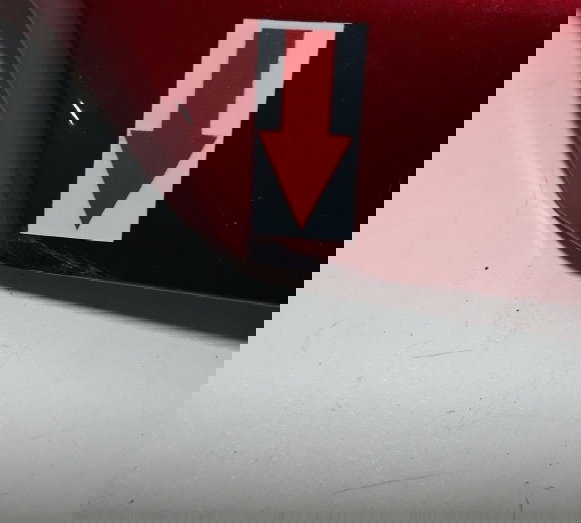 Carenagem Aba Tanque Esq Fazer 250 18/22 Ori 31784 Avaria Vermelho