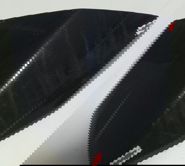 Carenagem Frontal Superior Factor 150 16/19 Ori Avaria 15129 Preto