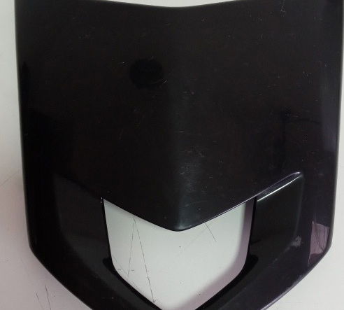 Carenagem Farol Superior Yamaha Xtz250 19/20 P/riscos (9921) Preto