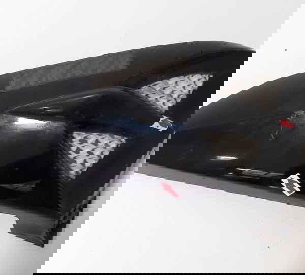 Carenagem Tanque Dir Yamaha Ybr 125 2008 Orig Avaria 33514 Preto