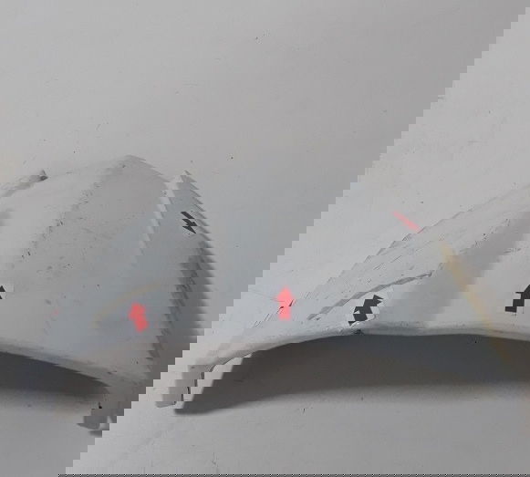 Acabamento Carenagem Frontal Fazer 150 Orig Avarias 18187 Branco