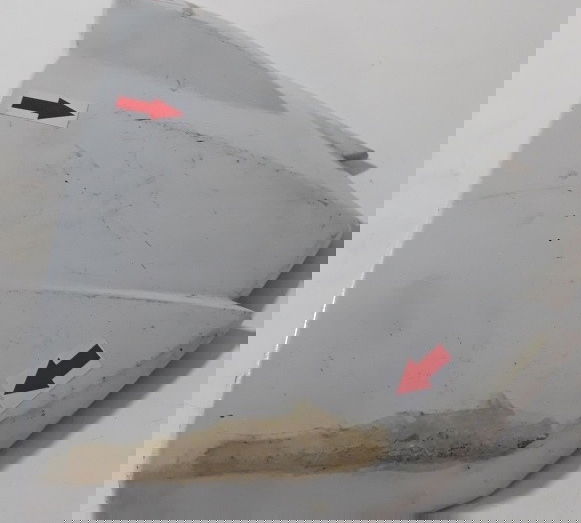 Acabamento Carenagem Frontal Fazer 150 Orig Avarias 18187 Branco