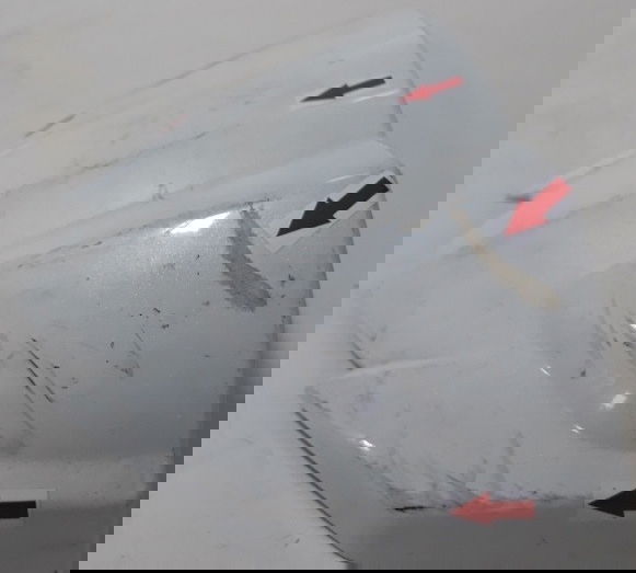 Acabamento Carenagem Frontal Fazer 150 Orig Avarias 18187 Branco