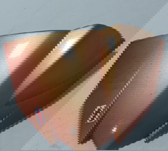 Acabamento Carenagem Frontal Fazer 150 Orig Avarias 19566 Laranja