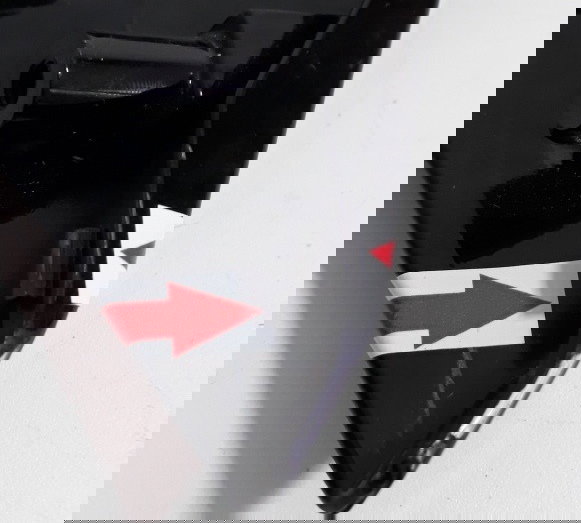 Acabamento Dir Aba Tanque Yamaha Fazer 250 (detalhe) 14515 Preto