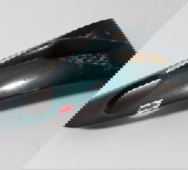 Carenagem Torneirinha Tanque Esq Ybr 125 2008 Avaria 32570 Verde