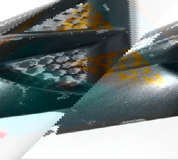 Carenagem Torneirinha Tanque Esq Ybr 125 2008 Avaria 32570 Verde