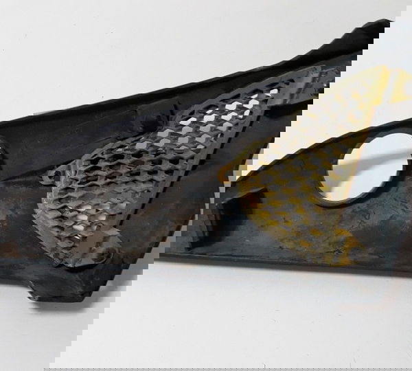 Carenagem Torneirinha Tanque Esq Ybr 125 2008 Avaria 32570 Verde