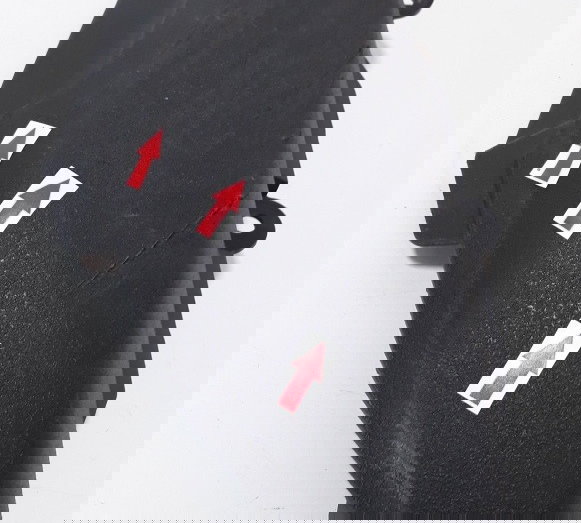 Acabamento Rabeta Yamaha N-max 160 17/20 L/d Avaria 14222 Preto