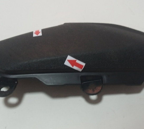 Acabamento Esq Rabeta Yamaha N-max 160 17/20 Avaria 11536 Preto