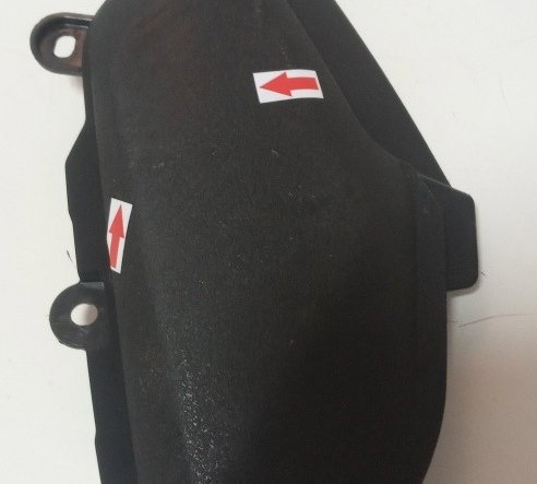 Acabamento Esq Rabeta Yamaha N-max 160 17/20 Avaria 11536 Preto