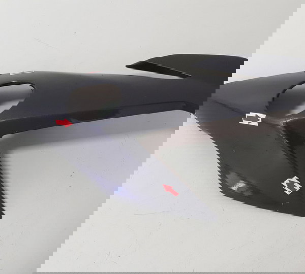 Carenagem Bananinha Esq Cg 160 Titan 22/23 Descrição 41283 Cinza-escuro