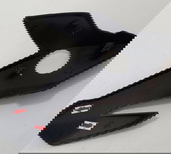 Carenagem Bananinha Dir Cg 160 Titan 22/23 Descrição 41284 Cinza-escuro