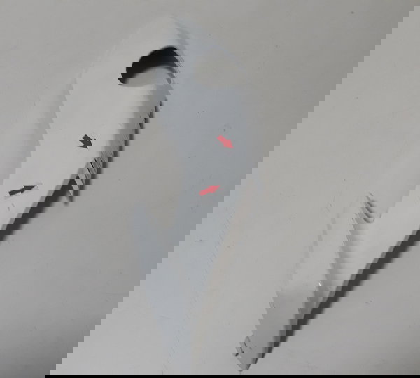 Carenagem Bananinha Dir Cg 160 Fan 22/23 Ori Descrição 41288 Branco