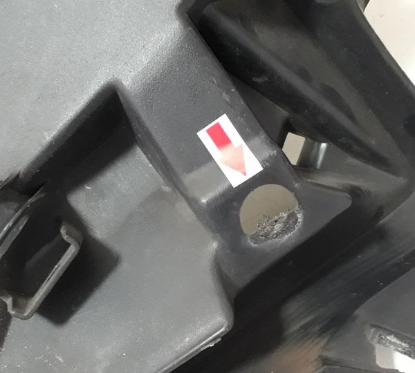 Carenagem Interna Aba Cg 160 Titan 16/20 L/d Similar 53721 Preto