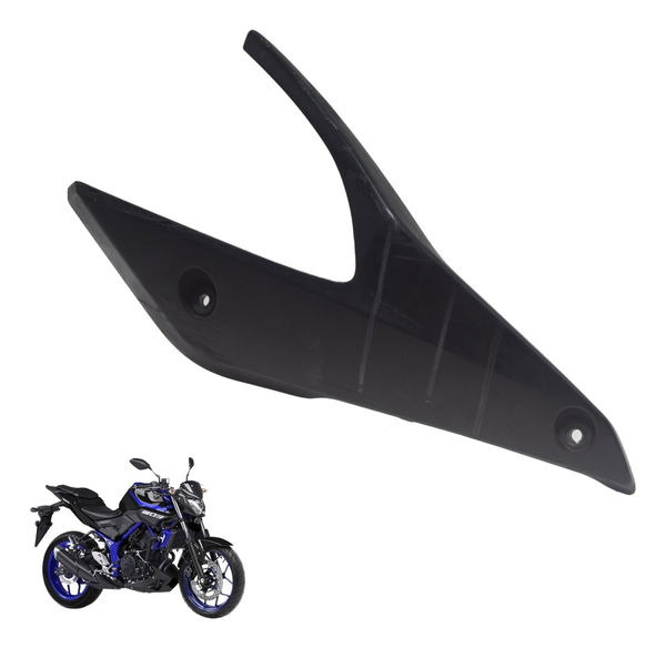 Protetor Escapamento C/ Detalhes Yamaha Mt 03 Abs 16-19 Orig