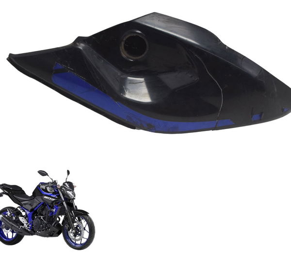 Capa Tanque Esquerda C/ Avaria Yamaha Mt 03 16-19 Original