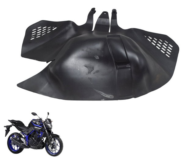 Borracha Acabamento Motor Yamaha Mt 03 16-19 Original