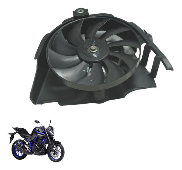 Ventoinha Radiador C/ Avaria Yamaha Mt 03 16-19 Original