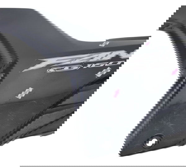 Carenagem Lateral Esq Honda Cg 160 Fan 16/24 Descrição 53679 Preto