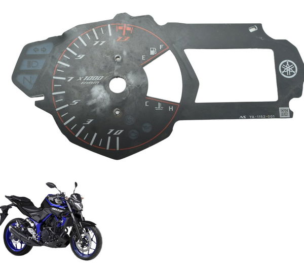 Mostrador Painel Abs Yamaha Mt 03 16-19 Original