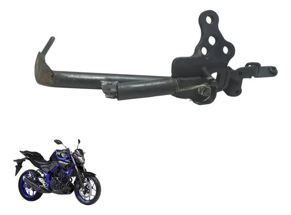 Pedal Descanso Lateral C/ Detalhes Yamaha Mt 03 16-19 Orig