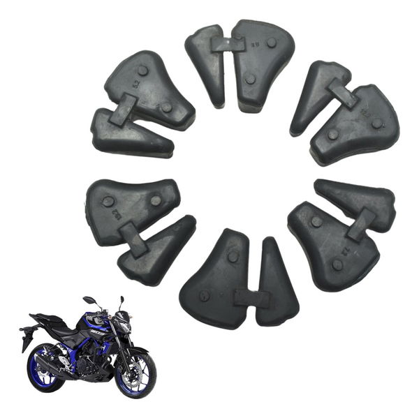Coxim Cubo Coroa Yamaha Mt 03 16-19 Original