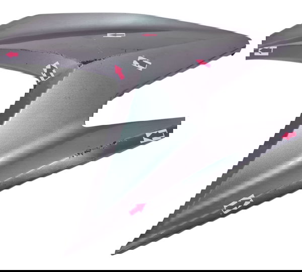 Carenagem Pisca Dir Honda Elite 125 19/24 Detalhes 53693 Cinza-escuro