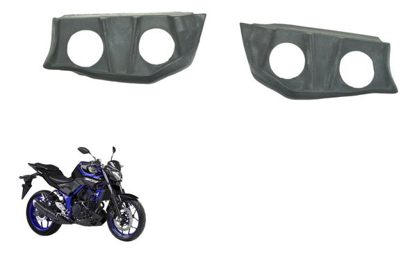 Par Borracha Acabamento Alça Yamaha Mt 03 16-19 Original