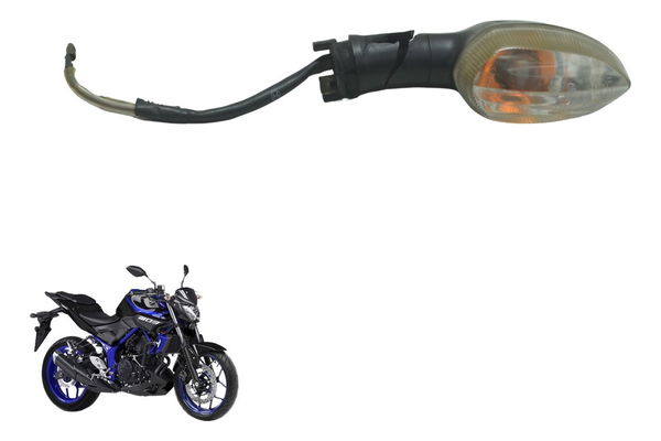 Pisca Dianteiro Esquerdo C/ Avaria Yamaha Mt 03 16-19 Orig