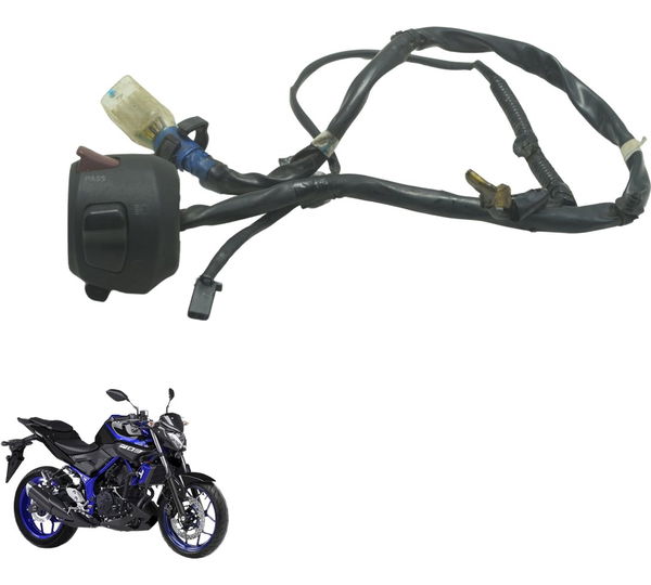 Chave Punho Luz C/ Avaria Yamaha Mt 03 16-19 Original