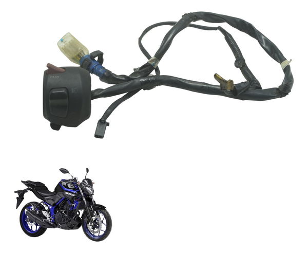 Chave Punho Luz C/ Avaria Yamaha Mt 03 16-19 Original